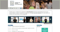 Desktop Screenshot of fevlado.be